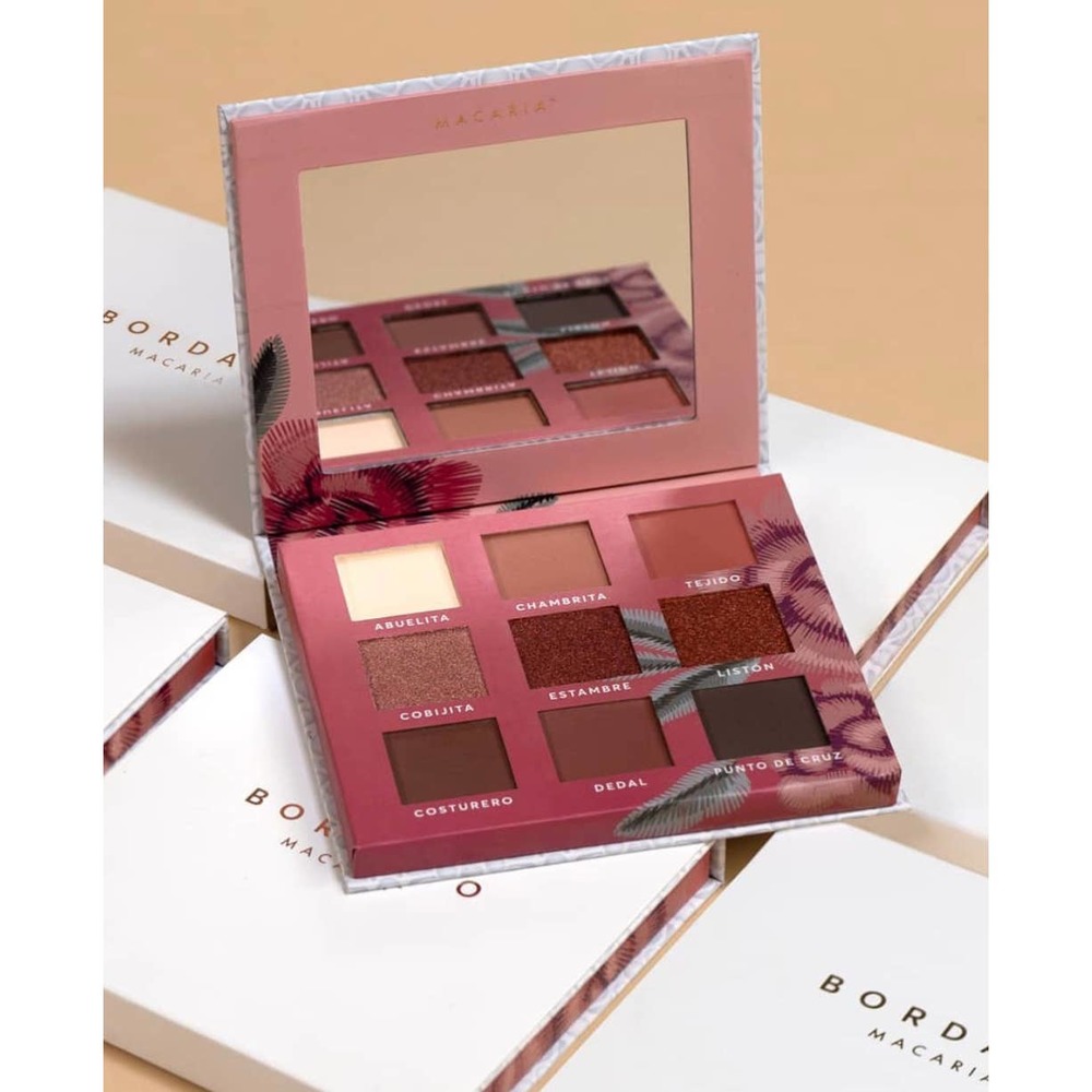 Bordado Eyeshadow Palette By Macaria Beauty